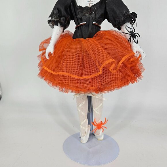 Haunted Doll Girl OOAK Artist Hand Painted Scary Spooky Halloween Porcelain 14" - Picture 5 of 12